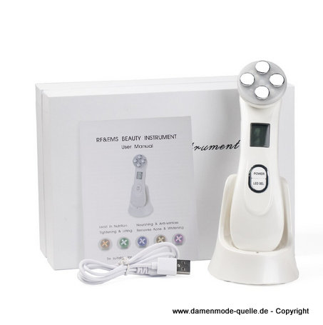 5 In 1 LED Mikrostrom Anti-Ageing Massage 
