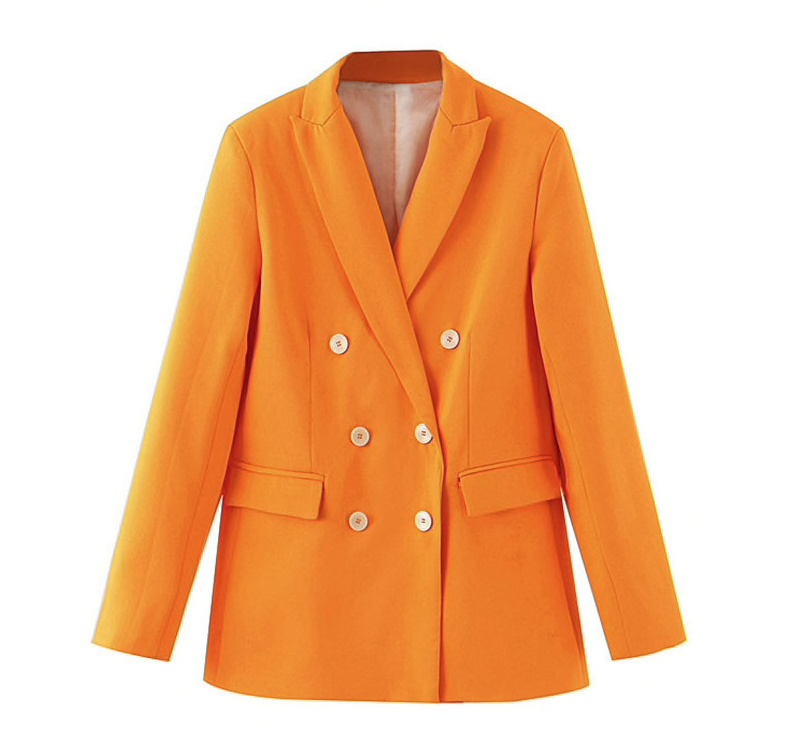 Damen Blazer Elegant in Orange