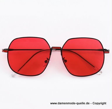 Fashion Sonnenbrille Rot