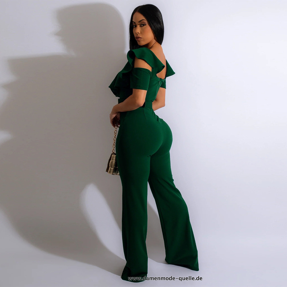 Grüner Damen Jumpsuit 