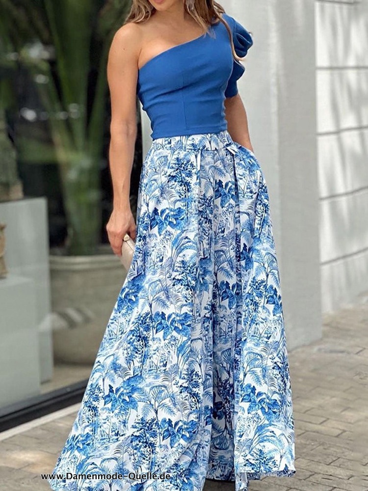 Marlene Sommer Büro Outfit 2023 Must Have Sommermode Blau