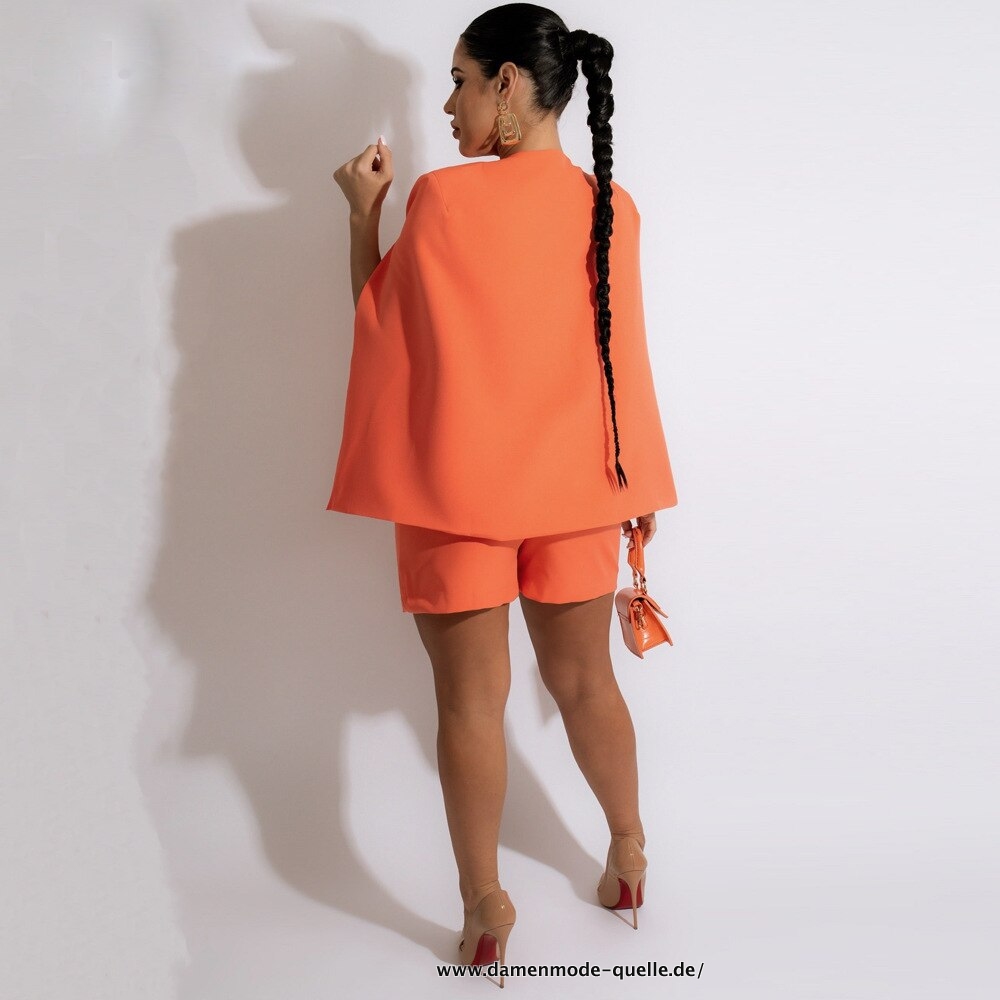 Sexy Damen Set Blazer und Shorts Set für das Büro