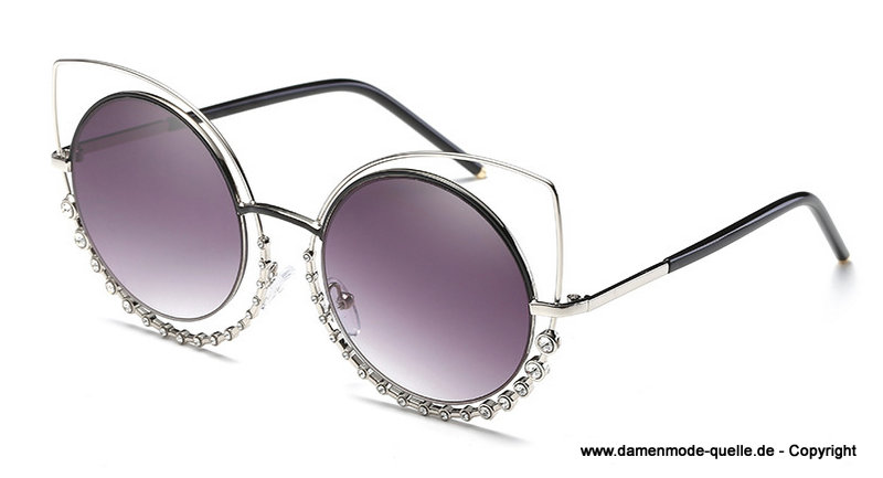 Sexy Luxus Cat Eye Sonnenbrille