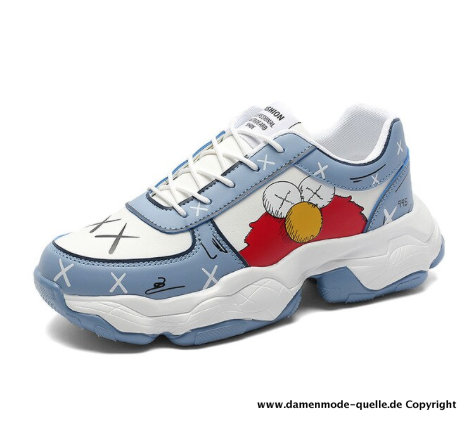 Superstar Cartoon Anime Print Sneakers Turnschuhe