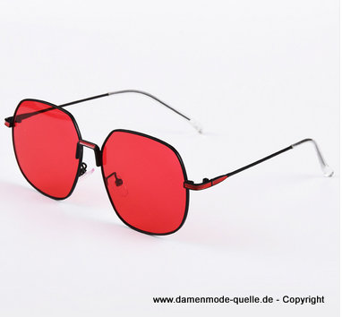 Fashion Sonnenbrille Rot