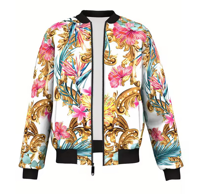3D Print Herren Bomber Jacke Ansgar