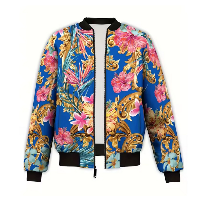 3D Print Herren Bomber Jacke Arik
