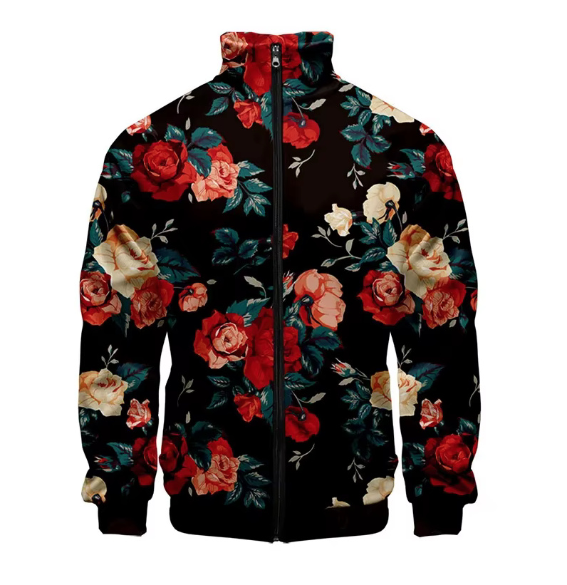 3D Print Herren Bomber Jacke Alan