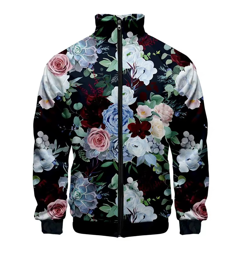 3D Print Herren Bomber Jacke Andreas