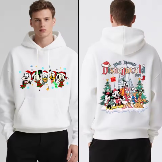 Disney Mickey & Friends Herren Weihnachtspullover Nr3