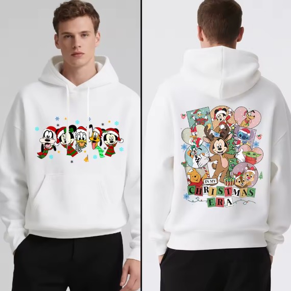Disney Mickey & Friends Herren Weihnachtspullover Nr4