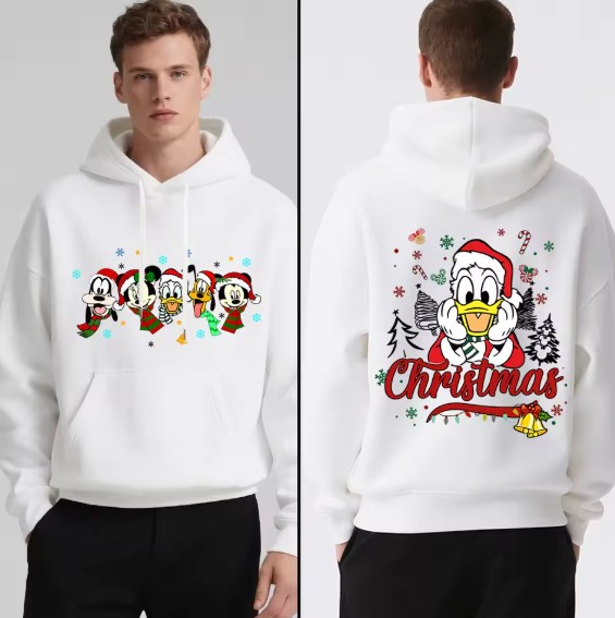 Disney Mickey & Friends Herren Weihnachtspullover Nr6