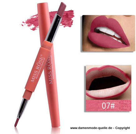 Wasserdichte Make-Up Lippenstift - Lip Stick Stift 07