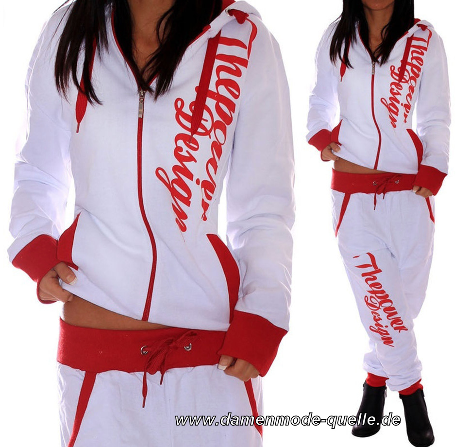 Trainingsanzug Sportswear Für Damen in Weiß