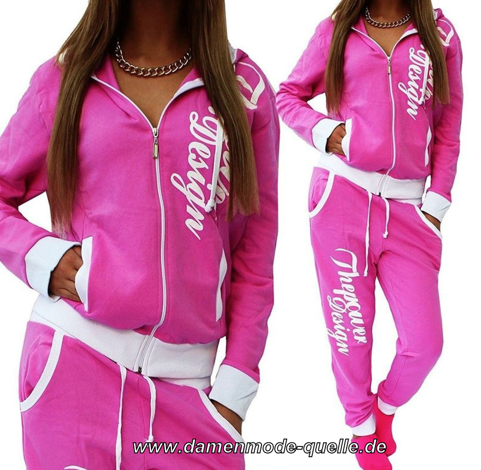 Trainingsanzug Sportswear Für Damen in Pink