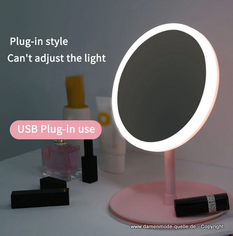 Make-Up Spiegel mit LED Licht
