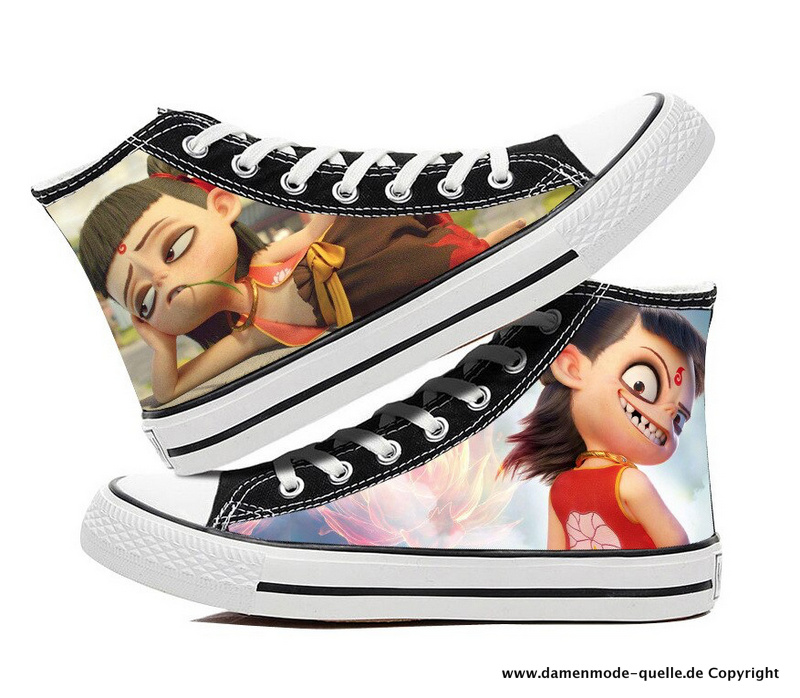 Unisex Cartoon Print Chucks Sneackers Online