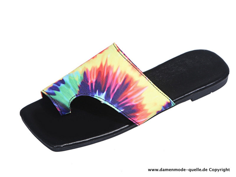 Bunte Sommer Flip Flops für Damen