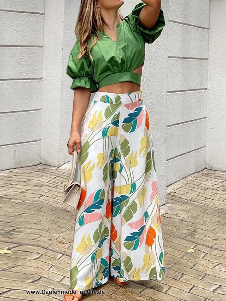 Marlene Sommer Büro Outfit Must Have Sommermode Grün